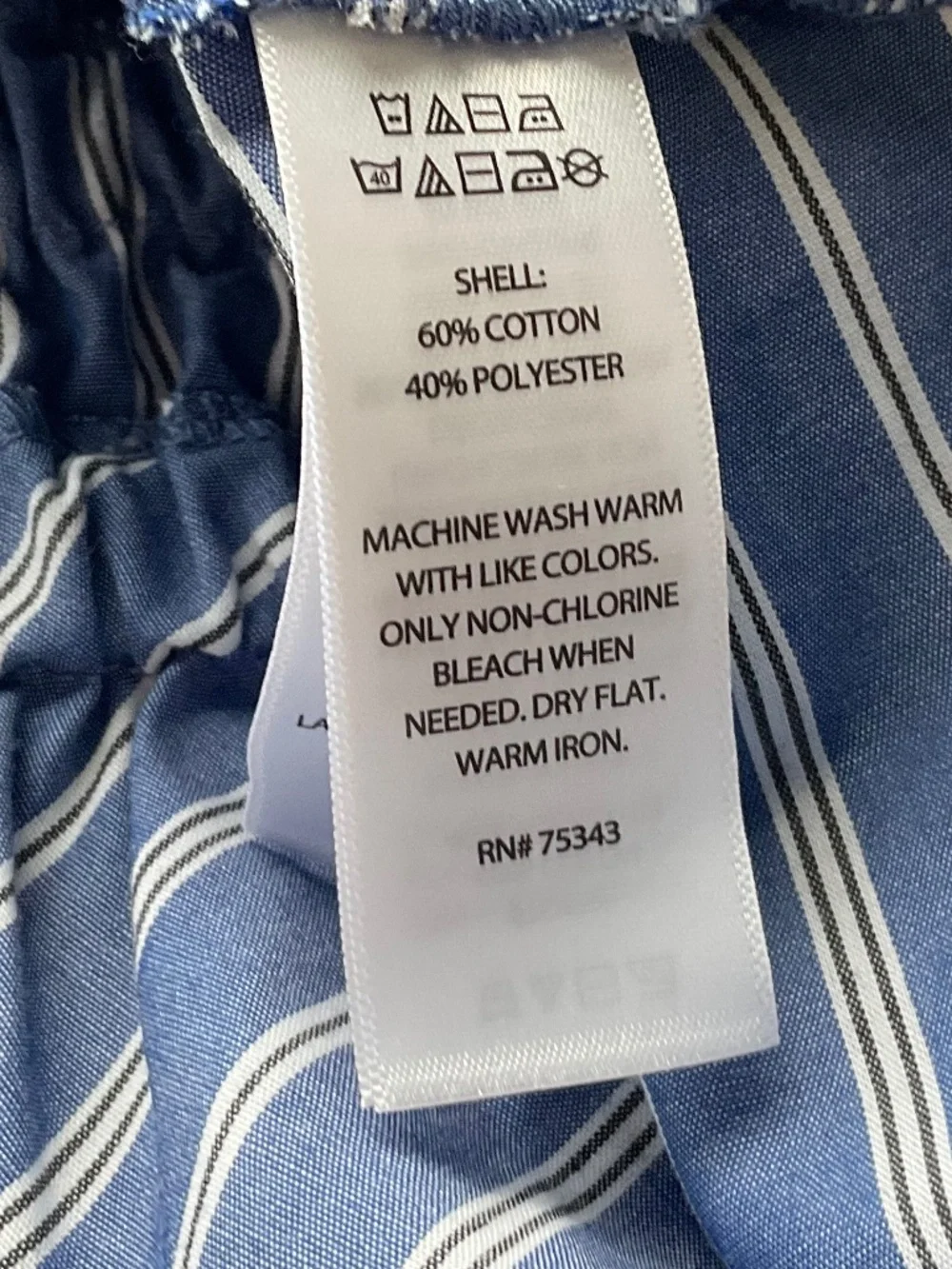 Joie Blue & White Striped Peplum Blouse NWT